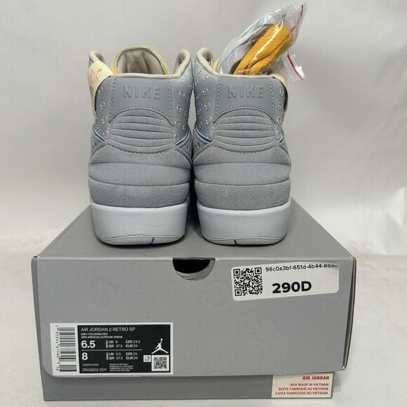 Nike Air Jordan 2 SP x Union “Grey Fog” 2024 - Picture 4 of 6